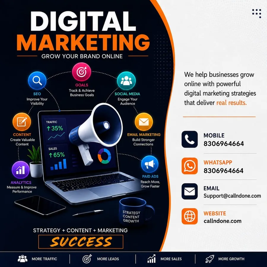 Digital marketing — grow your brand online