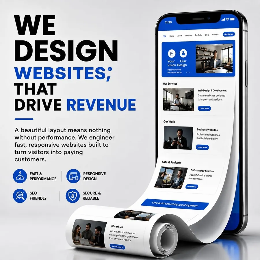 Websites that drive revenue